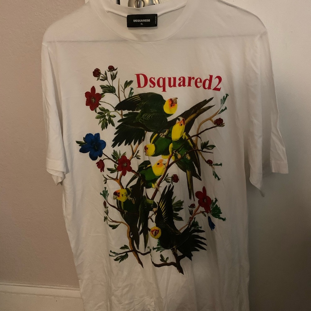 Men’s White Dsquared2 T-shirt